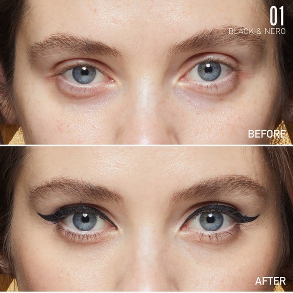 Valentino Twin Liner Gel & Liquid Eyeliner-NIB Black & Nero - Picture 2 of 4